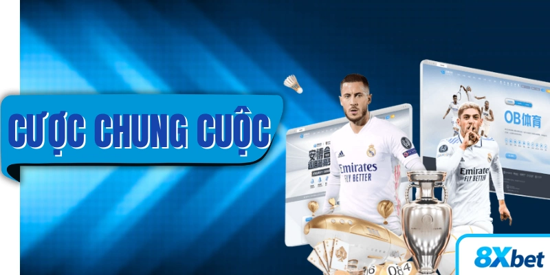 Cược chung cuộc 8xbet là hình thức đặt cược dài hạn trong bóng đá giúp người chơi dự đoán kết quả giải đấu trước khi kết thúc mùa giải